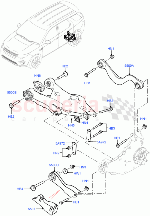 Part Diagram for Land Rover LR125868
