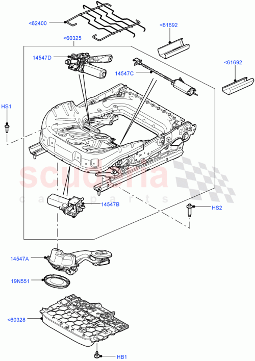 Part Diagram for Land Rover LR017628