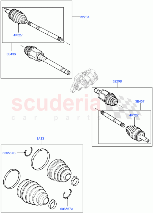 Part Diagram for Land Rover LR060383