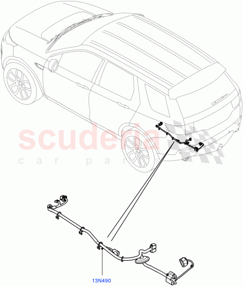 Part Diagram for Land Rover LR064205