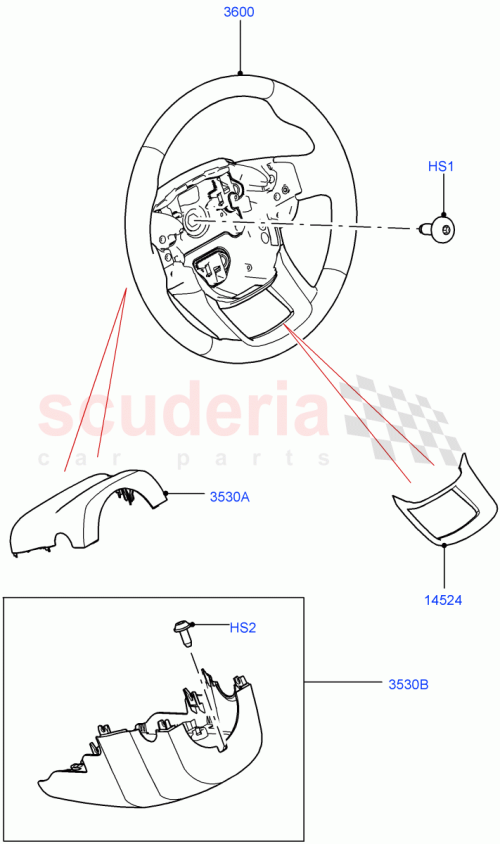 Part Diagram for Land Rover LR115738