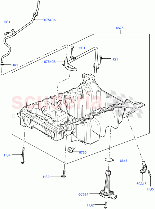 Part Diagram for Land Rover 4594914
