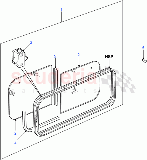 Part Diagram for Land Rover CPB500850