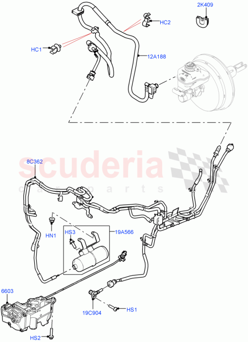 Part Diagram for Land Rover LR125546