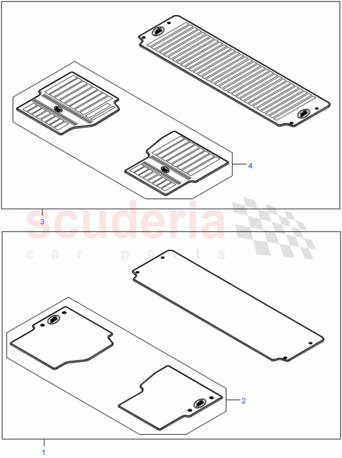 Part Diagram for Land Rover LR069111