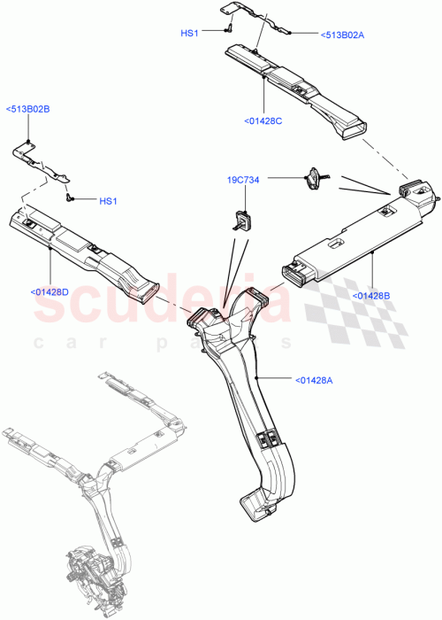 Part Diagram for Land Rover LR046101