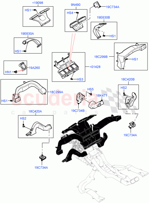 Part Diagram for Land Rover LR118065