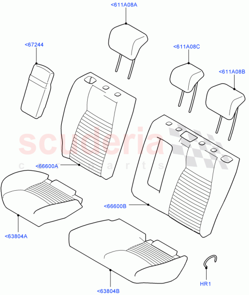 Part Diagram for Land Rover LR127747