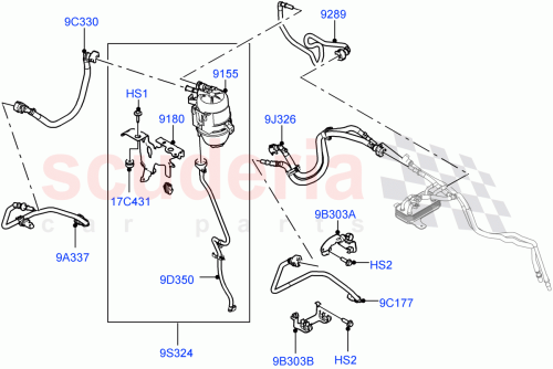 Part Diagram for Land Rover LR082765