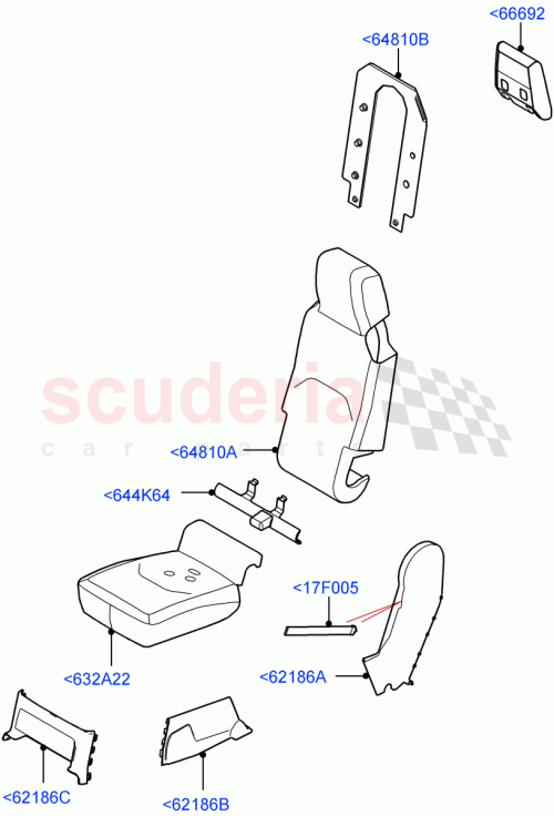 Part Diagram for Land Rover LR133022