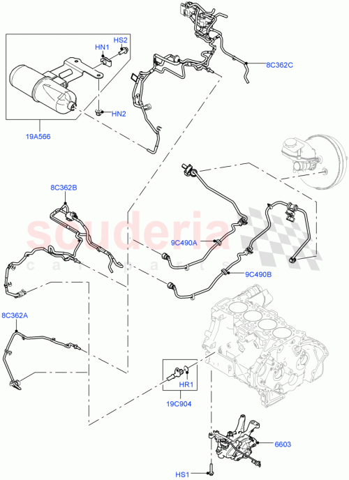 Part Diagram for Land Rover LR072051