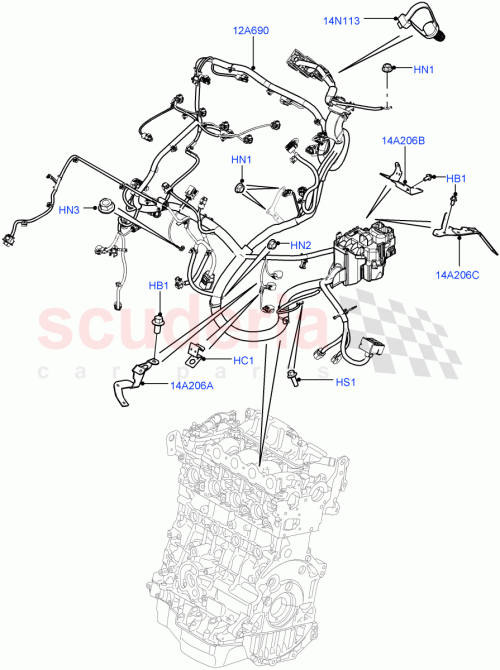 Part Diagram for Land Rover LR064697