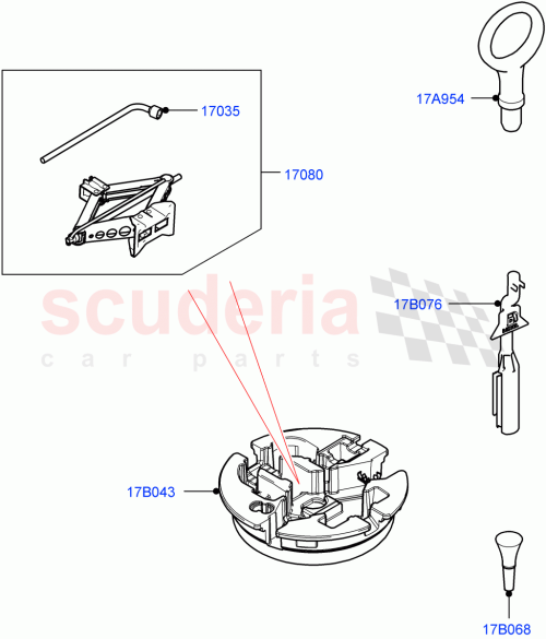 Part Diagram for Land Rover LR137257