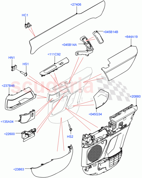 Part Diagram for Land Rover LR131445