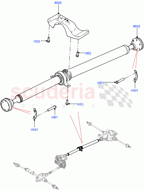 Part Diagram for Land Rover LR131452