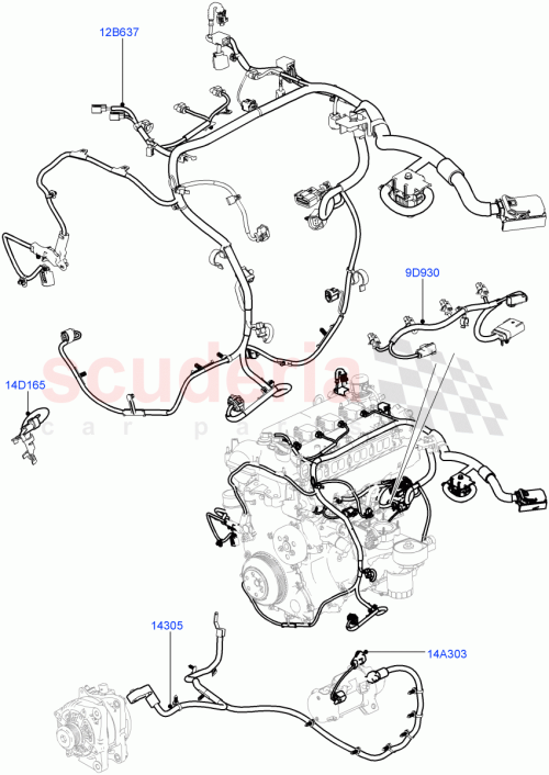 Part Diagram for Land Rover LR090096