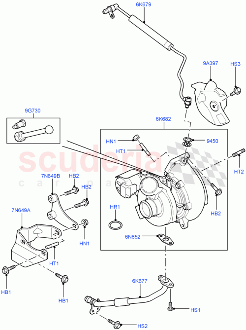Part Diagram for Land Rover LR014428