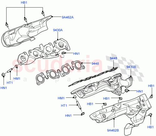 Part Diagram for Land Rover 1420910