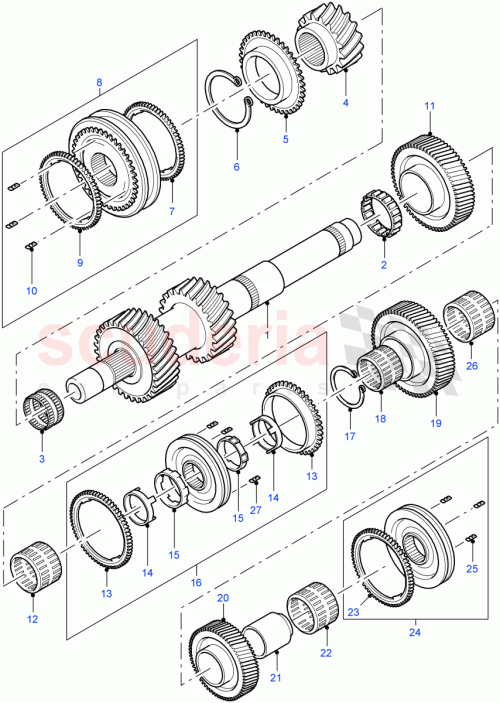 Part Diagram for Land Rover LR006998