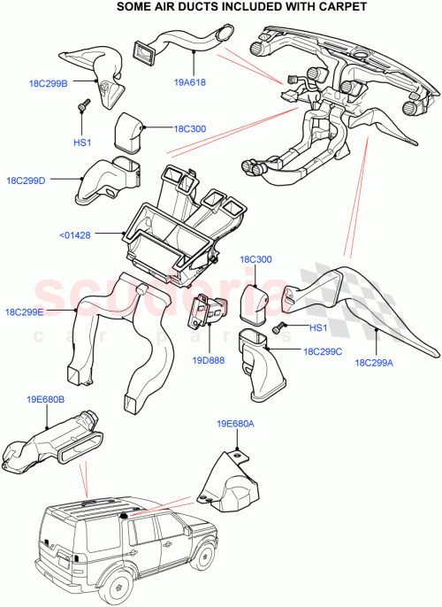 Part Diagram for Land Rover JUK500022