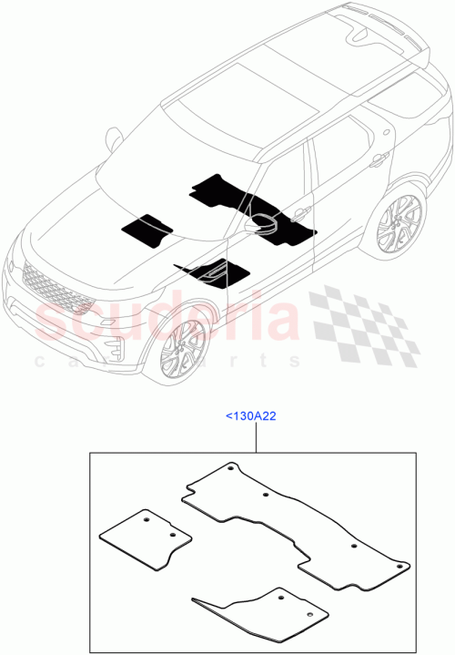 Part Diagram for Land Rover LR082091