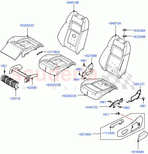 Part Diagram for Land Rover LR108246
