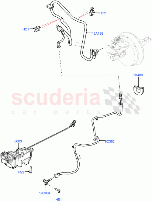 Part Diagram for Land Rover LR121789
