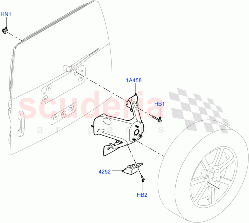 Part Diagram for Land Rover LR148105