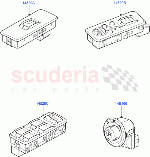 Part Diagram for Land Rover YUF500130PVJ