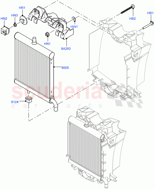 Part Diagram for Land Rover LR117094