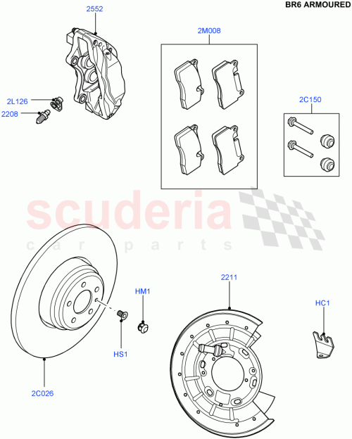 Part Diagram for Land Rover LR012486