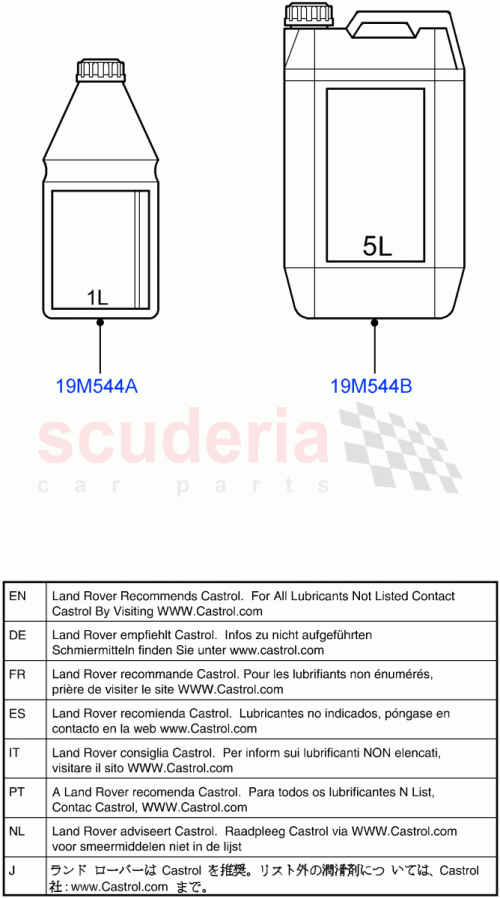 Part Diagram for Land Rover STC50528