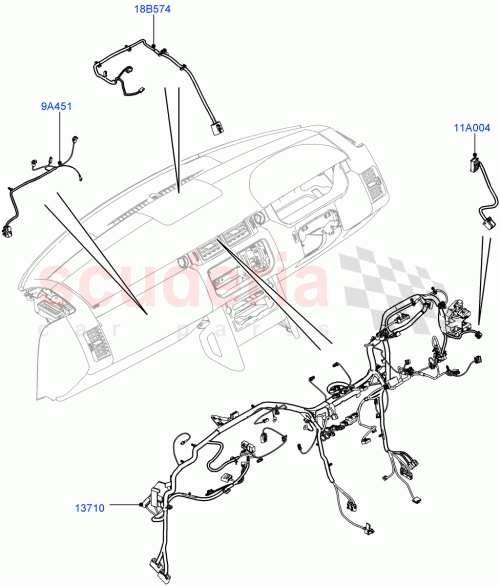 Part Diagram for Land Rover LR075614