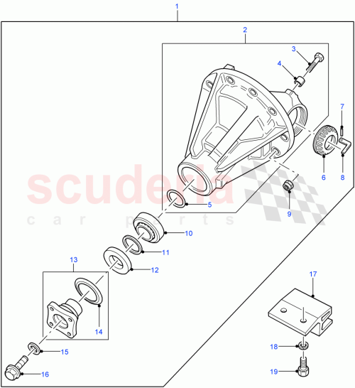 Part Diagram for Land Rover LR049201