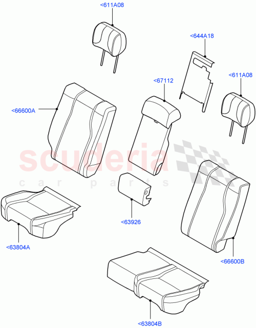 Part Diagram for Land Rover LR034407