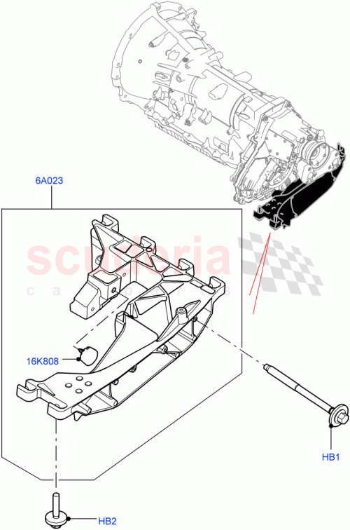 Part Diagram for Land Rover LR090486