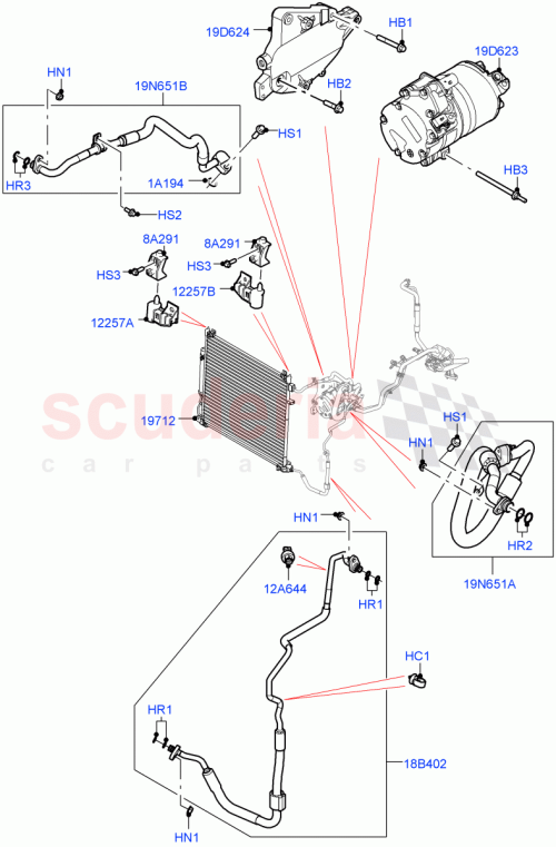 Part Diagram for Land Rover LR101278