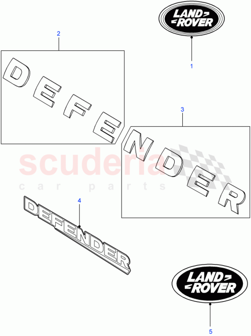 Part Diagram for Land Rover LR058429
