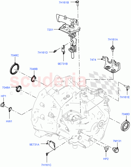 Part Diagram for Land Rover LR113568