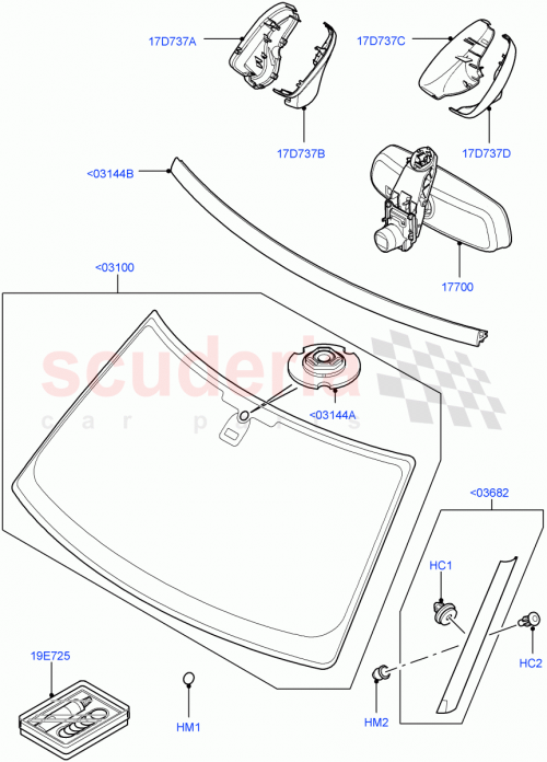 Part Diagram for Land Rover LR024336
