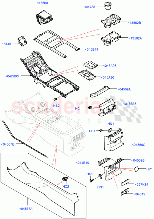 Part Diagram for Land Rover LR091919
