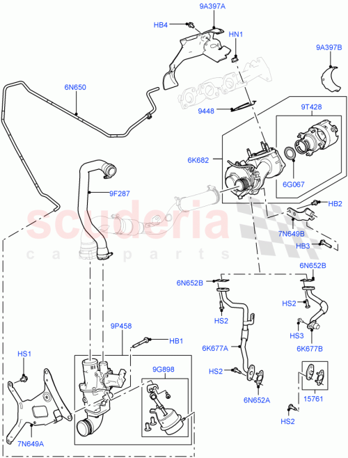 Part Diagram for Land Rover LR038281