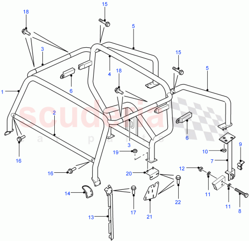 Part Diagram for Land Rover LR008983