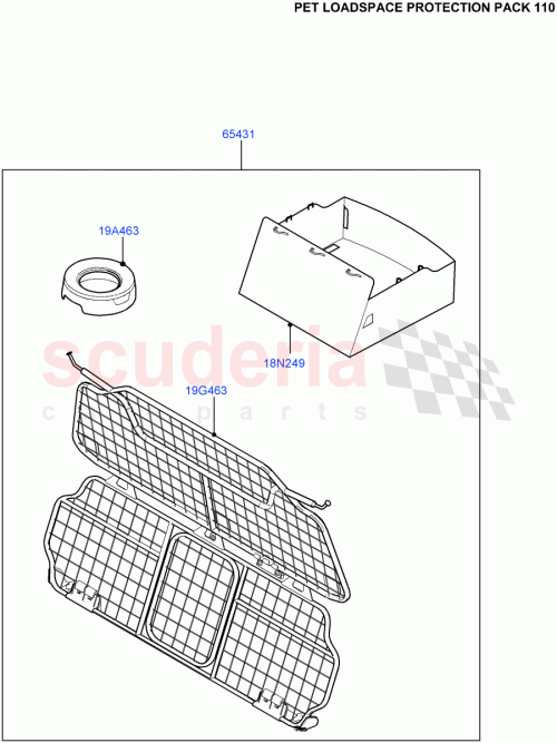 Part Diagram for Land Rover VPLEPET001