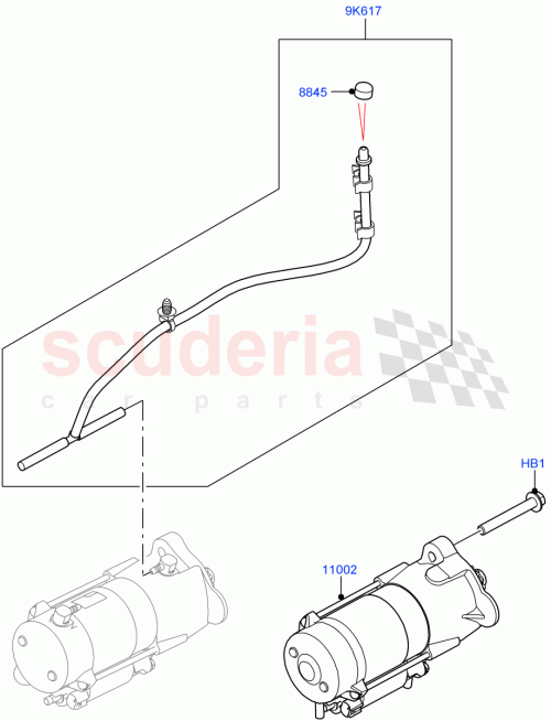 Part Diagram for Land Rover LR126163