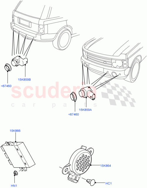 Part Diagram for Land Rover LR012681