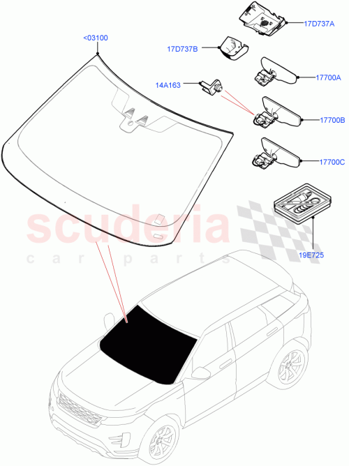 Part Diagram for Land Rover LR117448