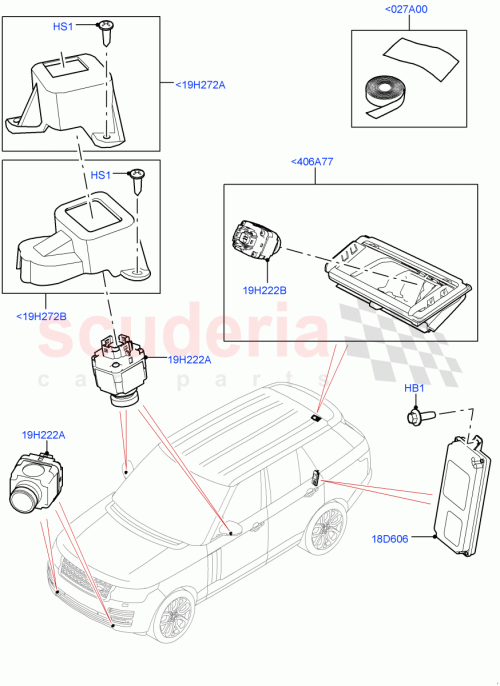 Part Diagram for Land Rover LR048458