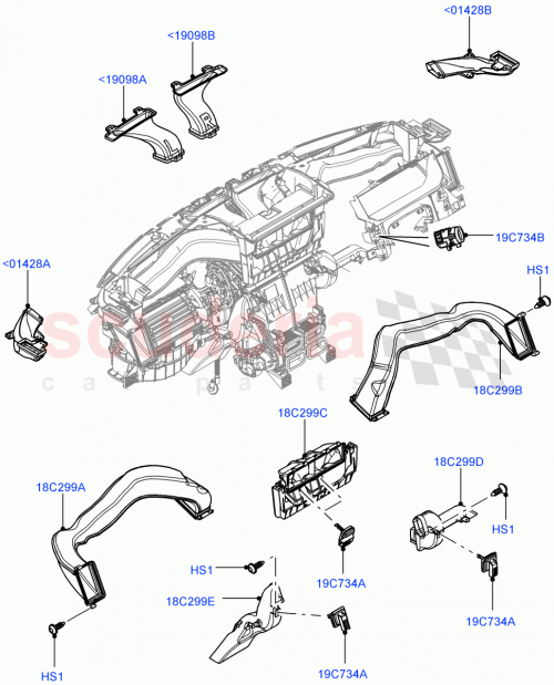 Part Diagram for Land Rover LR099781