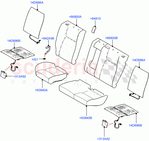 Part Diagram for Land Rover LR168266